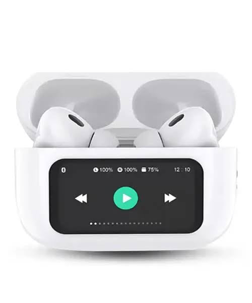 A9 Pro Airpods Anc/Enc DoubleDark TouchScreen Display Noise Reduction Wireless Airpods